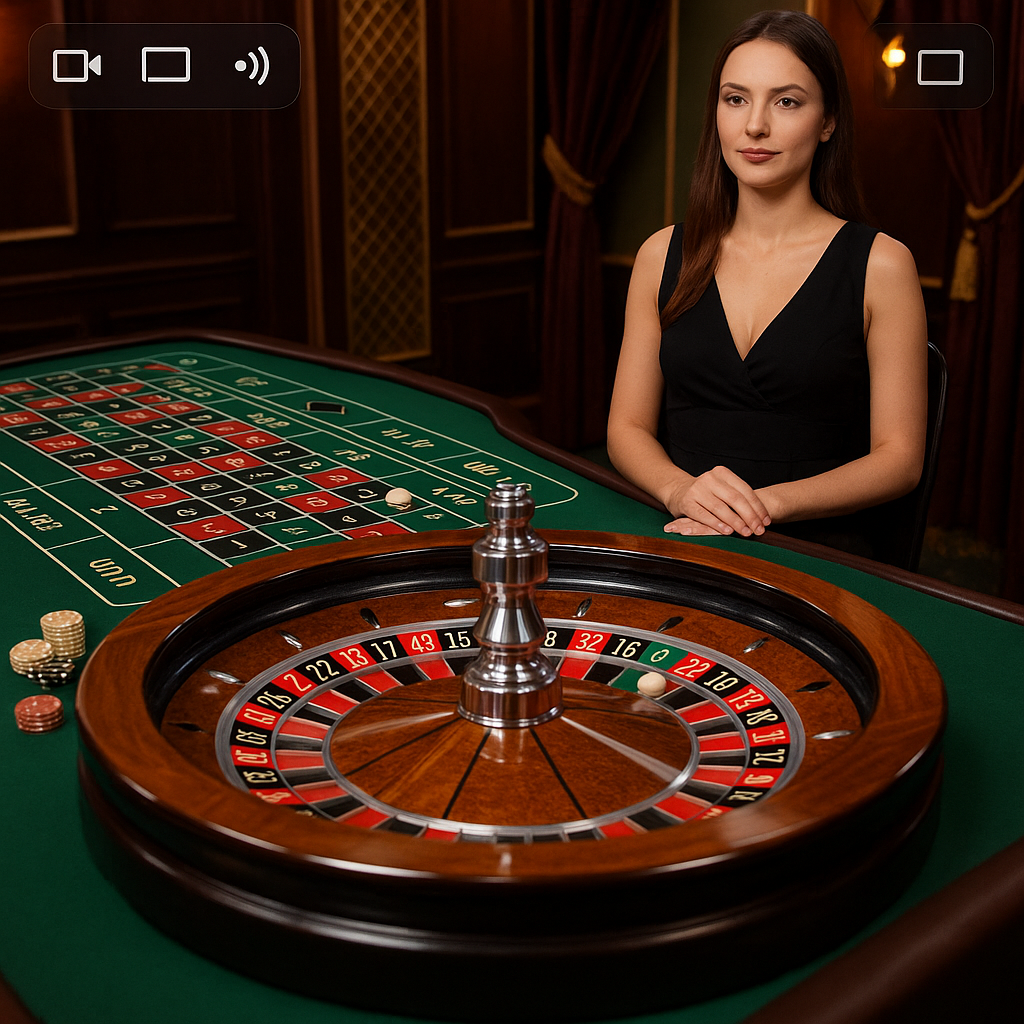 AmunRa - Live Roulette with Real Dealers - Online Casino